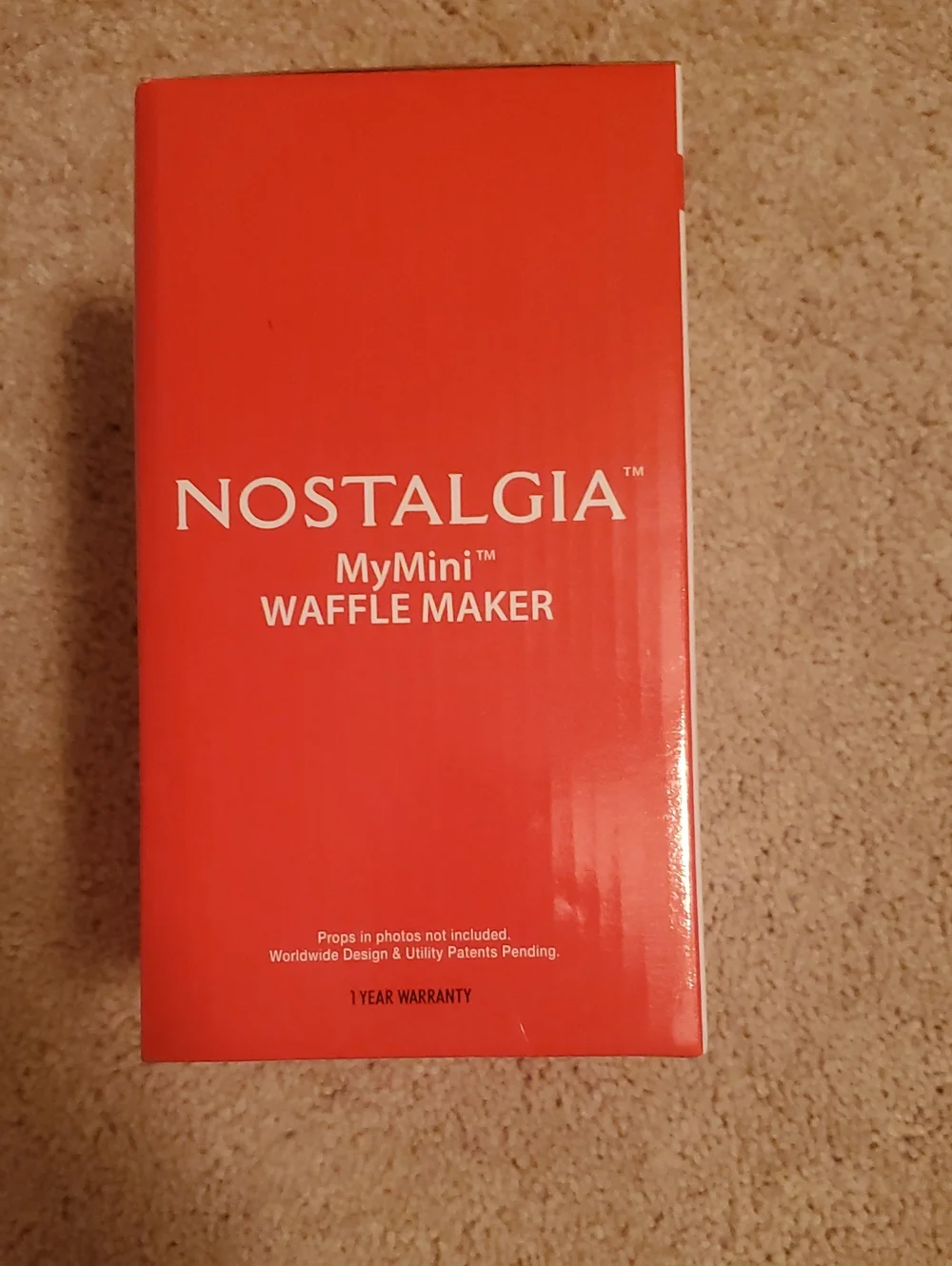 Nostalgia MyMini Waffle Maker